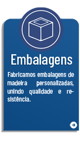 embalagem de madeira